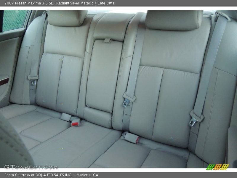 Radiant Silver Metallic / Cafe Latte 2007 Nissan Maxima 3.5 SL