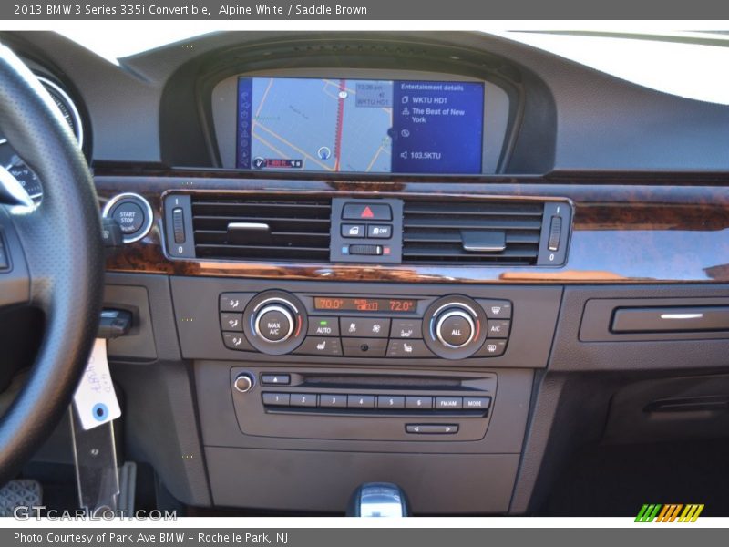 Alpine White / Saddle Brown 2013 BMW 3 Series 335i Convertible