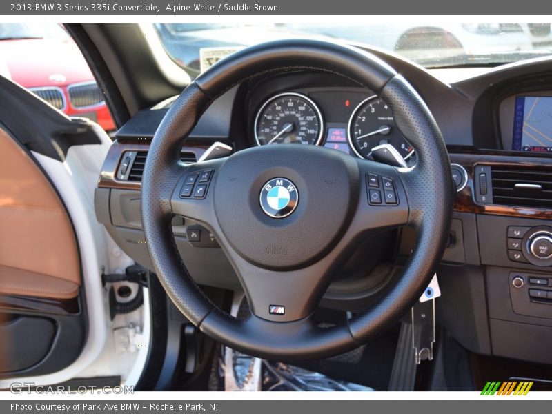 Alpine White / Saddle Brown 2013 BMW 3 Series 335i Convertible