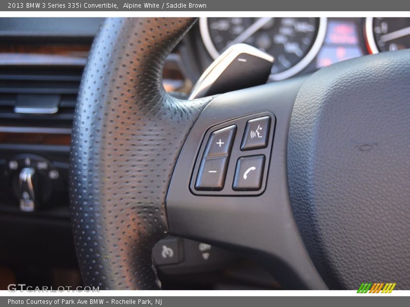 Alpine White / Saddle Brown 2013 BMW 3 Series 335i Convertible