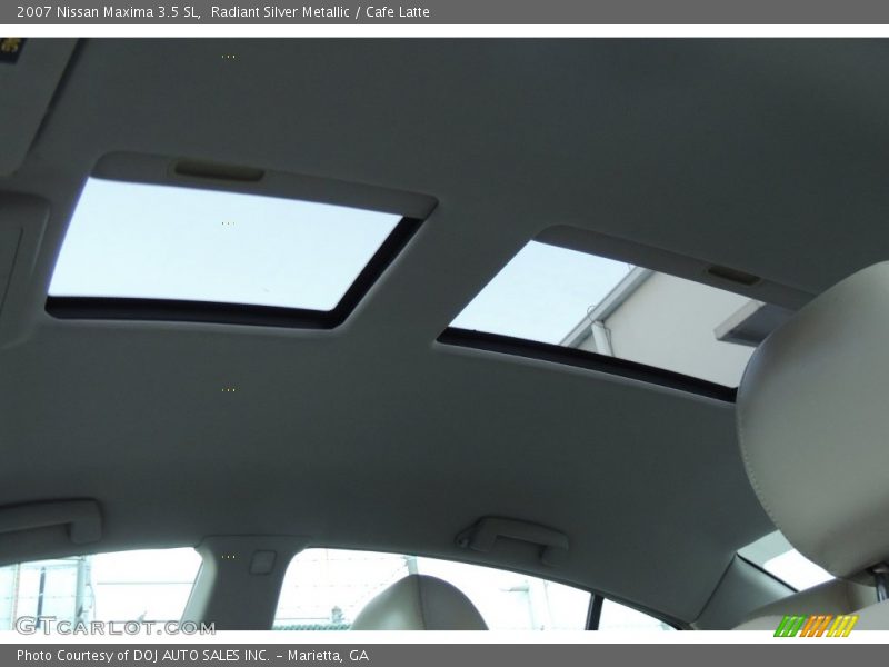 Radiant Silver Metallic / Cafe Latte 2007 Nissan Maxima 3.5 SL