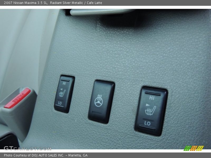 Radiant Silver Metallic / Cafe Latte 2007 Nissan Maxima 3.5 SL