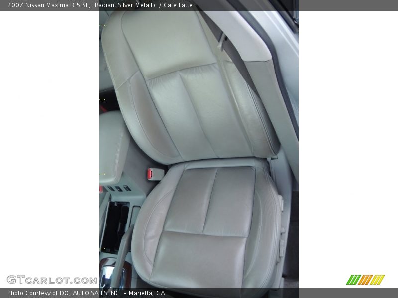 Radiant Silver Metallic / Cafe Latte 2007 Nissan Maxima 3.5 SL
