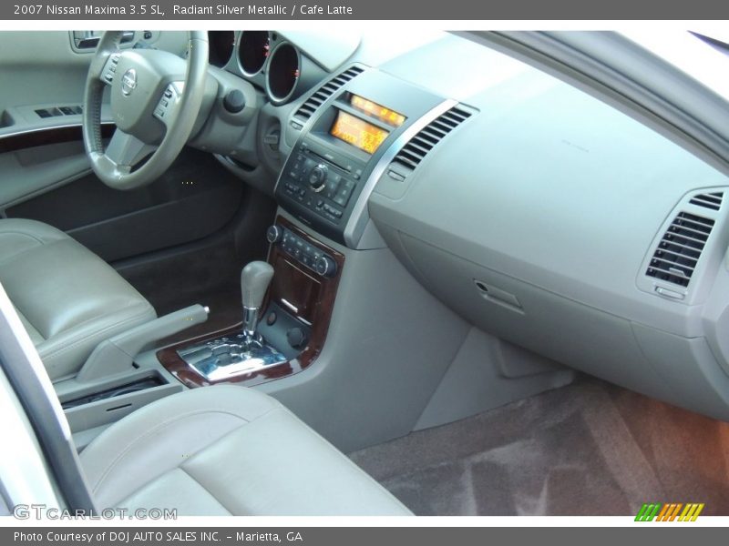 Radiant Silver Metallic / Cafe Latte 2007 Nissan Maxima 3.5 SL