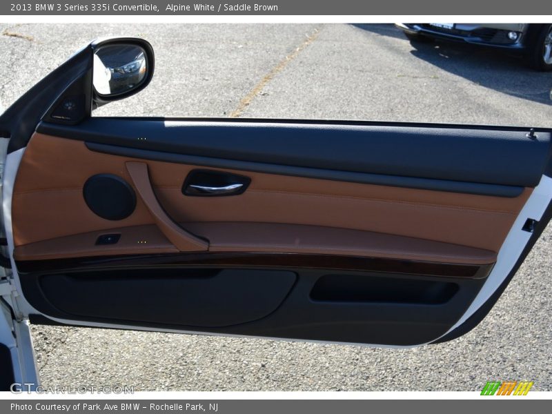 Alpine White / Saddle Brown 2013 BMW 3 Series 335i Convertible