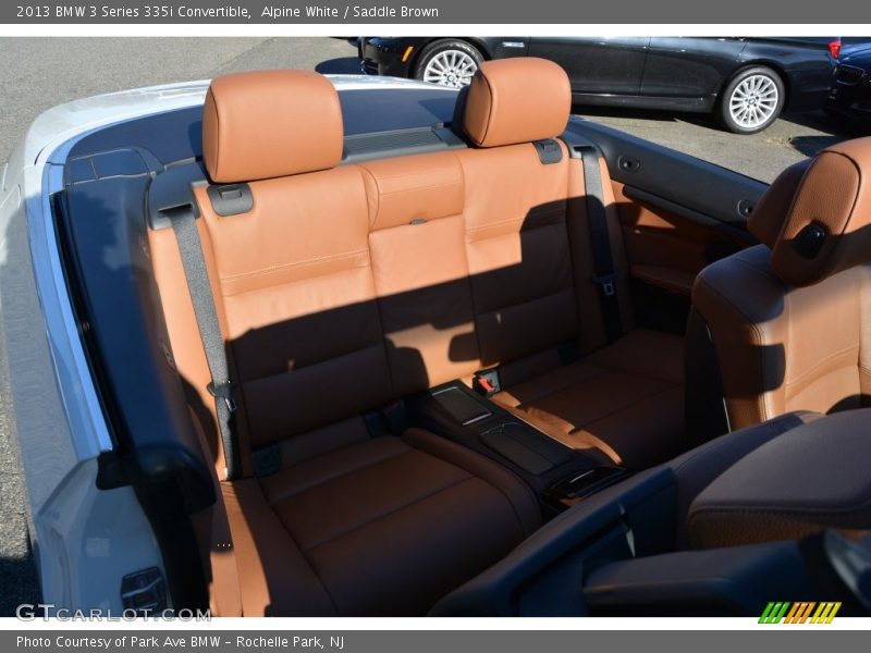 Alpine White / Saddle Brown 2013 BMW 3 Series 335i Convertible