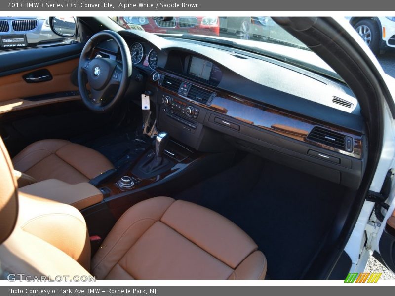 Alpine White / Saddle Brown 2013 BMW 3 Series 335i Convertible