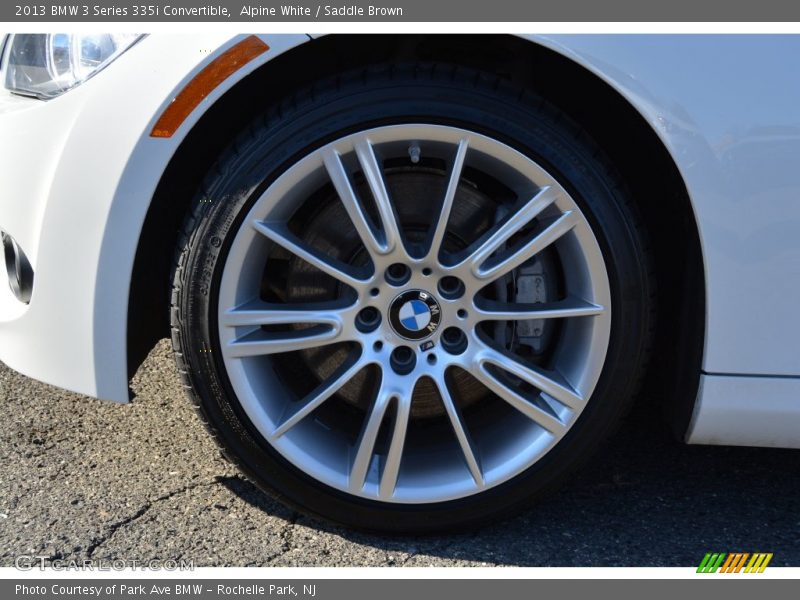 Alpine White / Saddle Brown 2013 BMW 3 Series 335i Convertible
