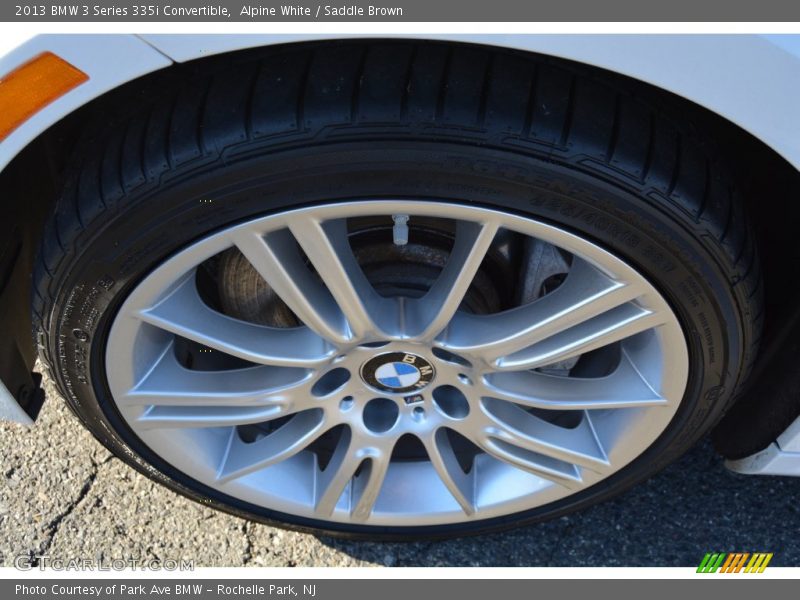 Alpine White / Saddle Brown 2013 BMW 3 Series 335i Convertible