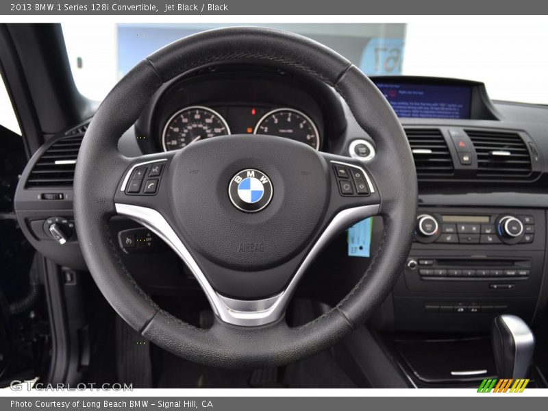 Jet Black / Black 2013 BMW 1 Series 128i Convertible