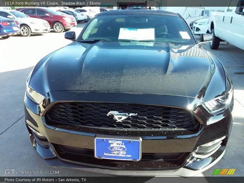 Shadow Black / Ebony 2016 Ford Mustang V6 Coupe