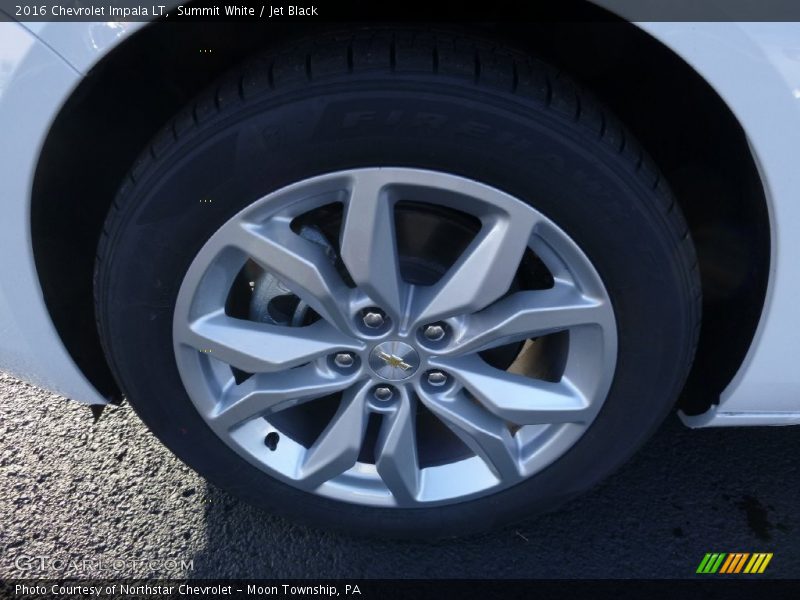 Summit White / Jet Black 2016 Chevrolet Impala LT