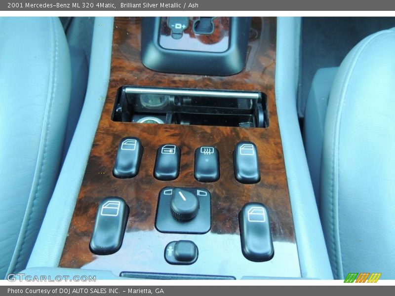 Brilliant Silver Metallic / Ash 2001 Mercedes-Benz ML 320 4Matic