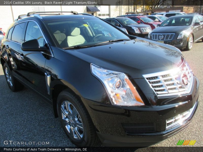 Black Raven / Light Titanium/Ebony 2016 Cadillac SRX Luxury