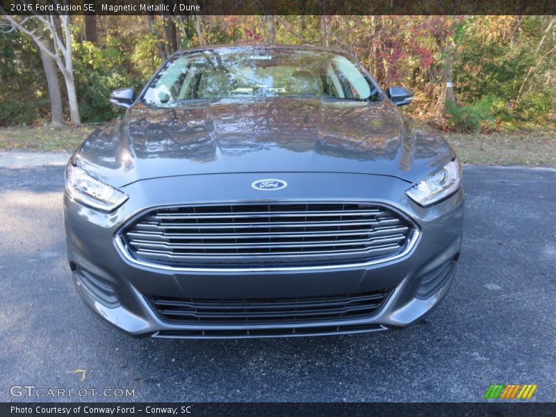 Magnetic Metallic / Dune 2016 Ford Fusion SE