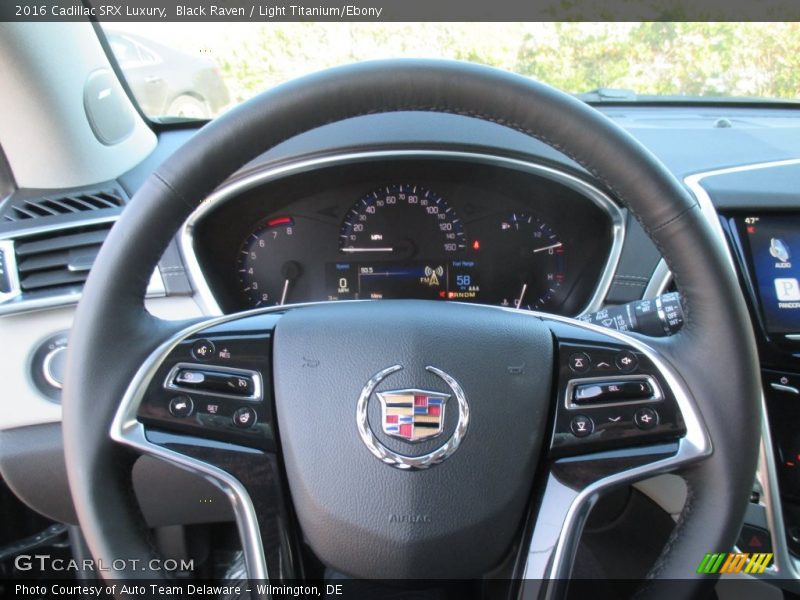 Black Raven / Light Titanium/Ebony 2016 Cadillac SRX Luxury