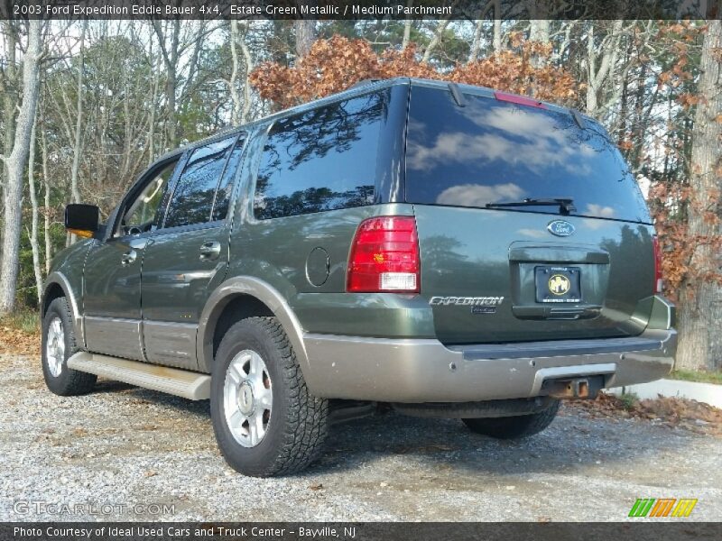 Estate Green Metallic / Medium Parchment 2003 Ford Expedition Eddie Bauer 4x4