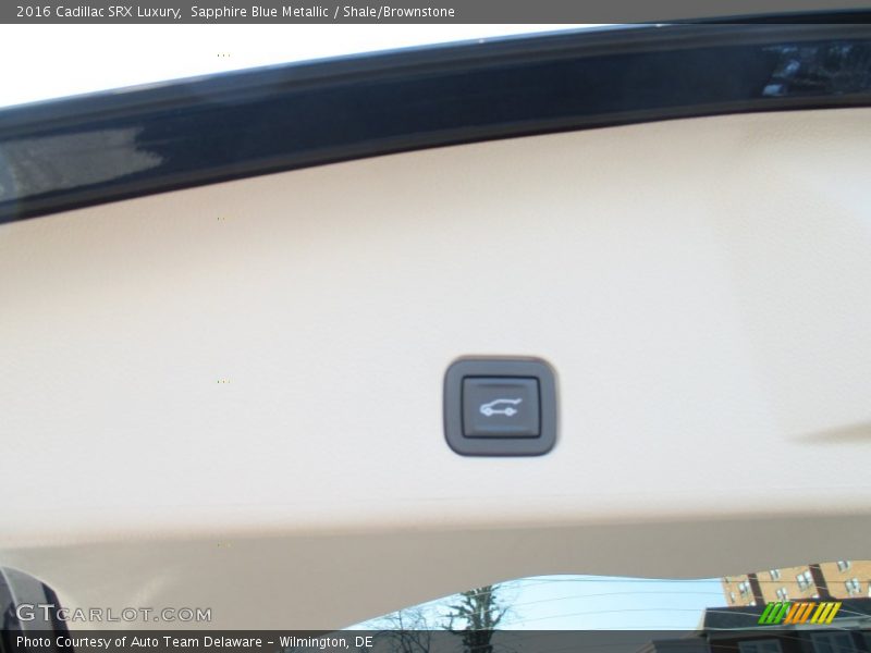 Sapphire Blue Metallic / Shale/Brownstone 2016 Cadillac SRX Luxury