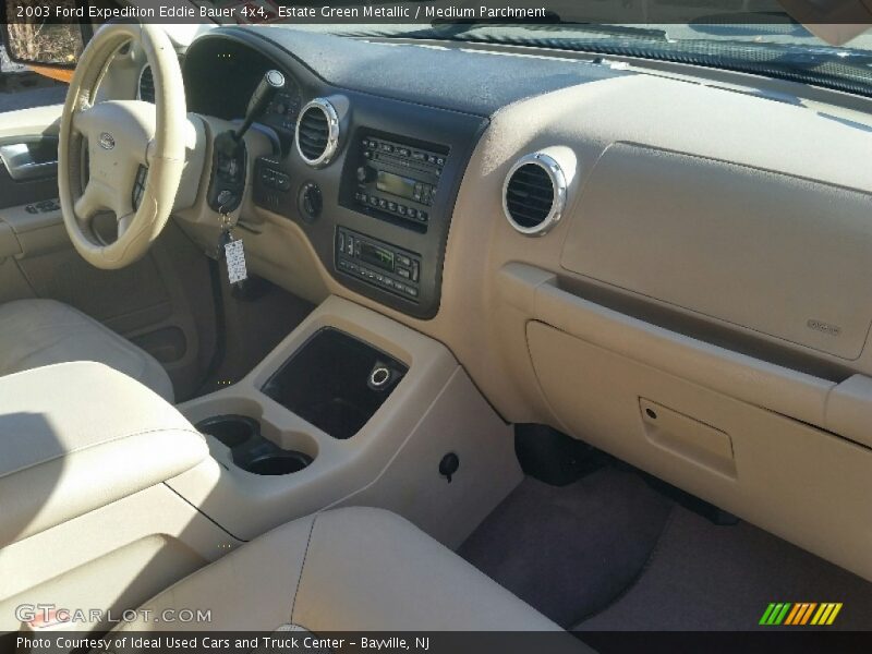 Estate Green Metallic / Medium Parchment 2003 Ford Expedition Eddie Bauer 4x4