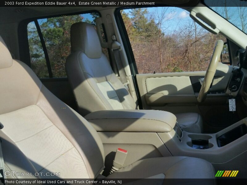 Estate Green Metallic / Medium Parchment 2003 Ford Expedition Eddie Bauer 4x4