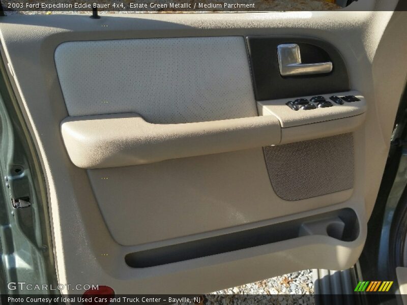 Estate Green Metallic / Medium Parchment 2003 Ford Expedition Eddie Bauer 4x4