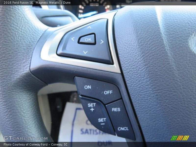 Magnetic Metallic / Dune 2016 Ford Fusion SE