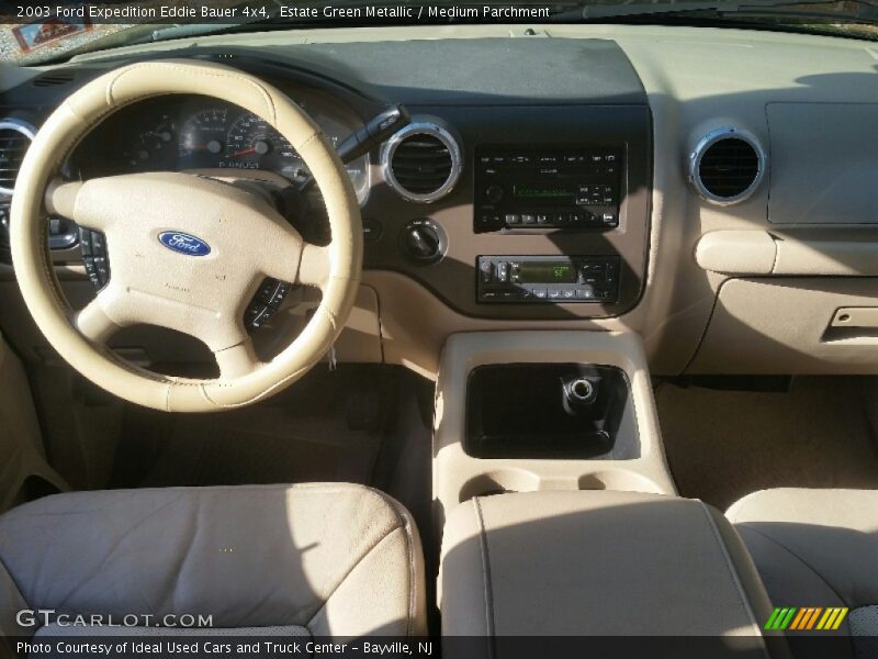 Estate Green Metallic / Medium Parchment 2003 Ford Expedition Eddie Bauer 4x4