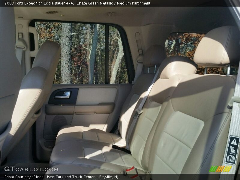 Estate Green Metallic / Medium Parchment 2003 Ford Expedition Eddie Bauer 4x4