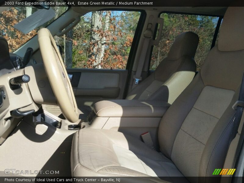 Estate Green Metallic / Medium Parchment 2003 Ford Expedition Eddie Bauer 4x4