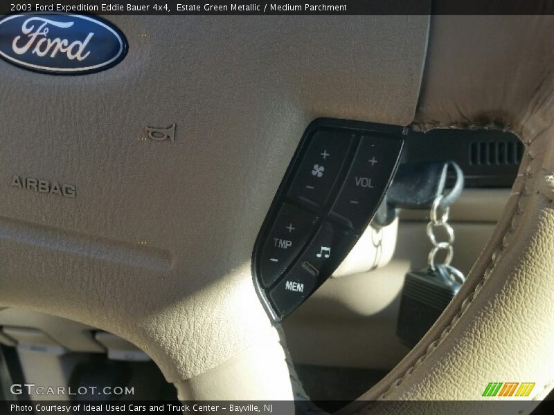 Estate Green Metallic / Medium Parchment 2003 Ford Expedition Eddie Bauer 4x4