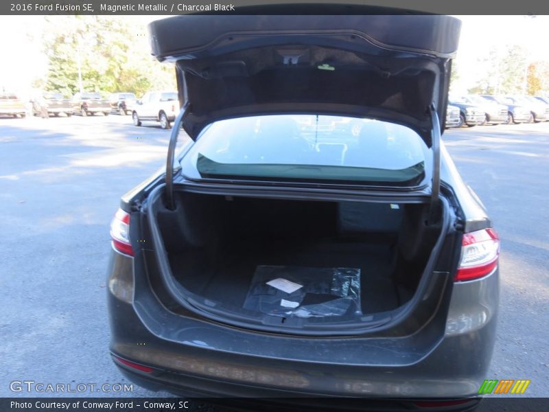 Magnetic Metallic / Charcoal Black 2016 Ford Fusion SE