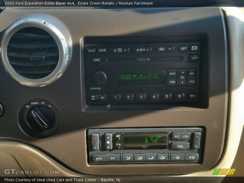 Estate Green Metallic / Medium Parchment 2003 Ford Expedition Eddie Bauer 4x4
