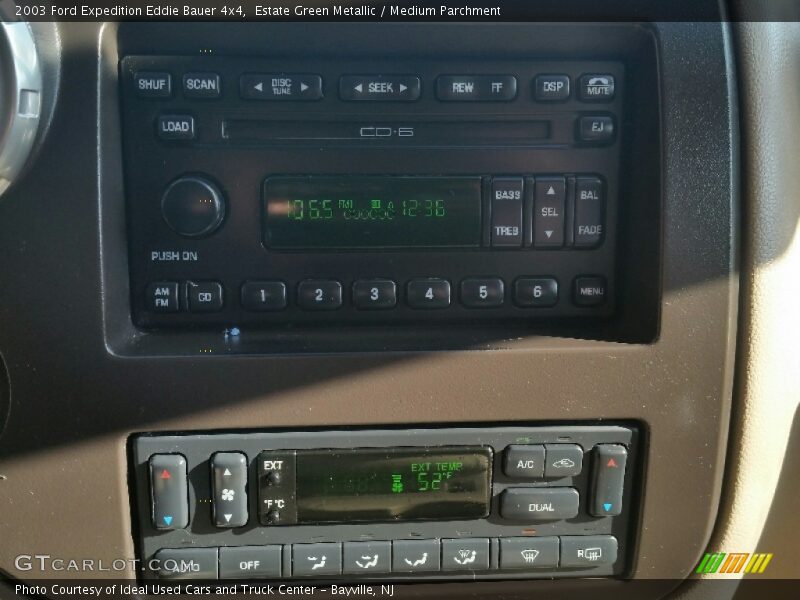 Estate Green Metallic / Medium Parchment 2003 Ford Expedition Eddie Bauer 4x4