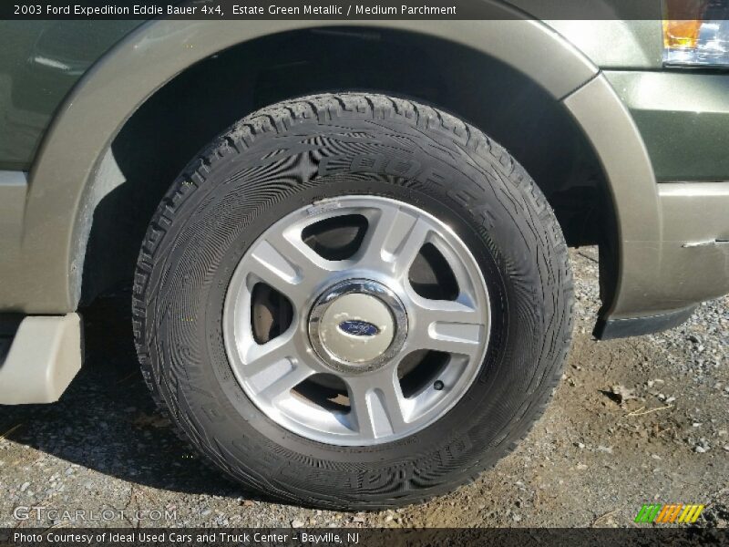 Estate Green Metallic / Medium Parchment 2003 Ford Expedition Eddie Bauer 4x4