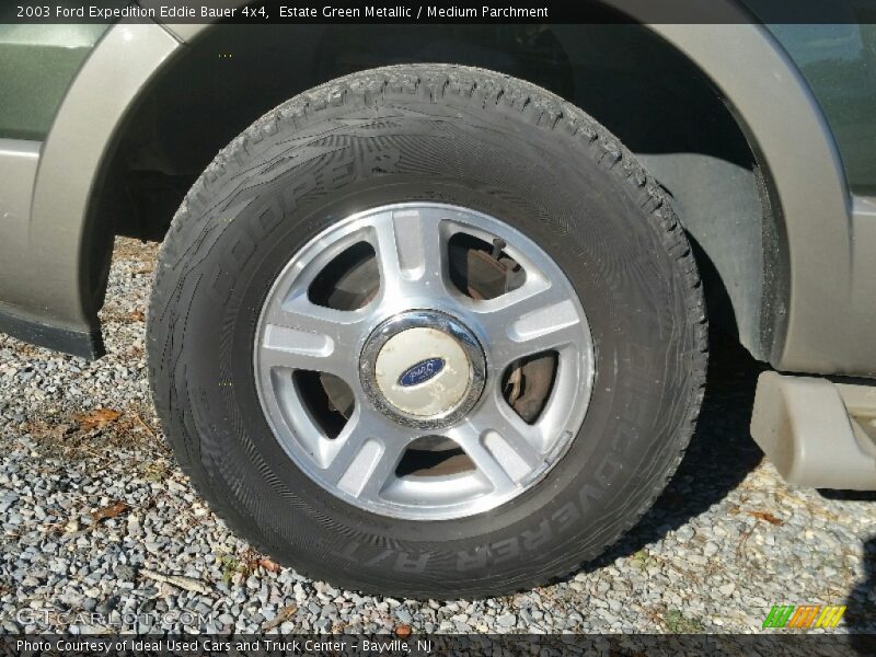 Estate Green Metallic / Medium Parchment 2003 Ford Expedition Eddie Bauer 4x4