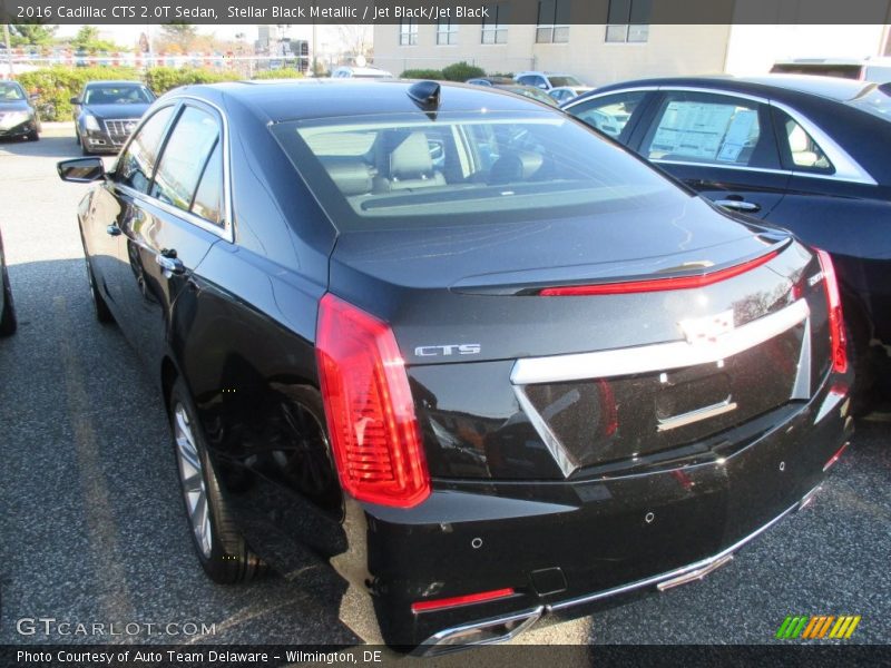 Stellar Black Metallic / Jet Black/Jet Black 2016 Cadillac CTS 2.0T Sedan