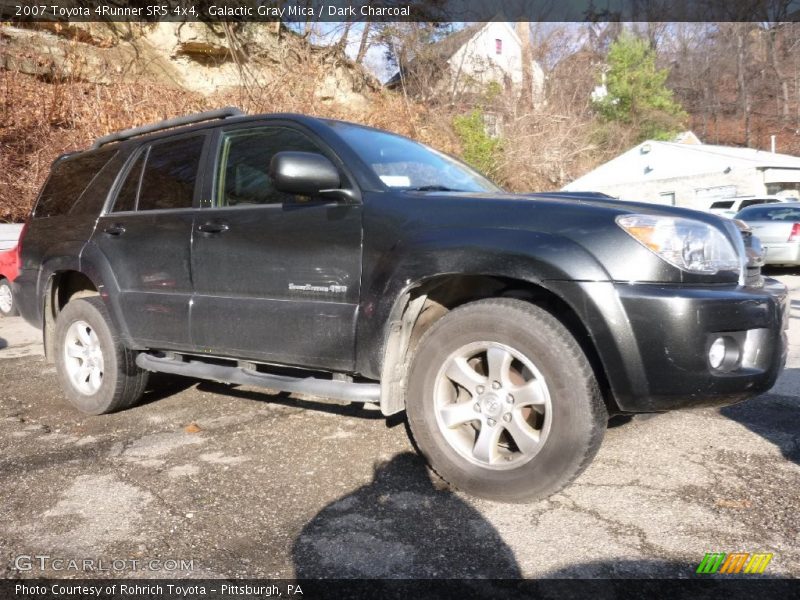 Galactic Gray Mica / Dark Charcoal 2007 Toyota 4Runner SR5 4x4