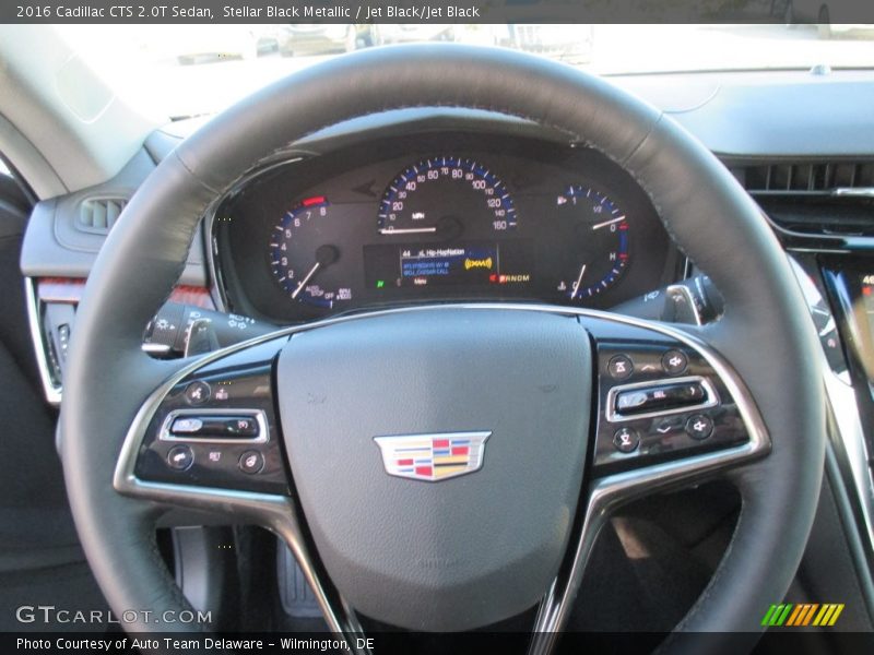 Stellar Black Metallic / Jet Black/Jet Black 2016 Cadillac CTS 2.0T Sedan
