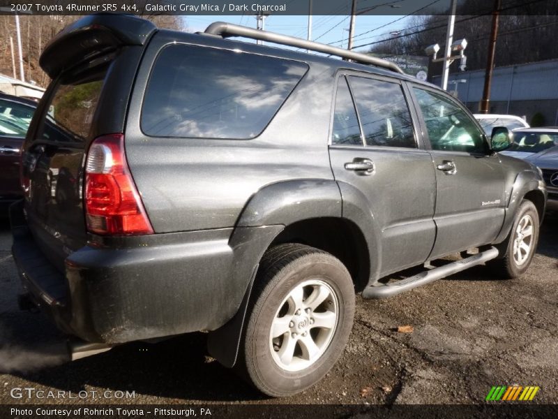 Galactic Gray Mica / Dark Charcoal 2007 Toyota 4Runner SR5 4x4