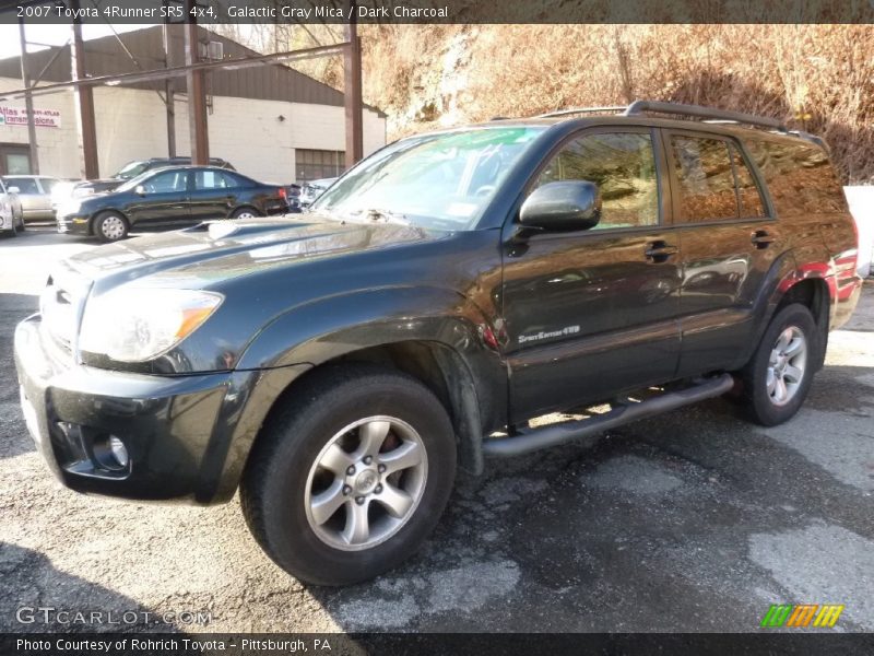Galactic Gray Mica / Dark Charcoal 2007 Toyota 4Runner SR5 4x4