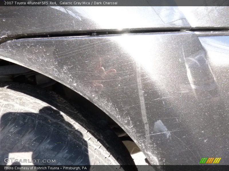 Galactic Gray Mica / Dark Charcoal 2007 Toyota 4Runner SR5 4x4