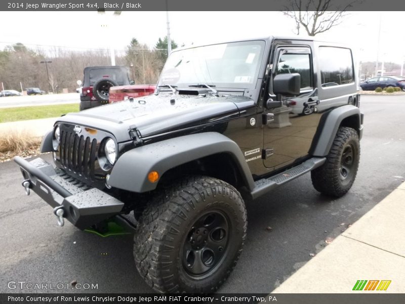 Black / Black 2014 Jeep Wrangler Sport 4x4
