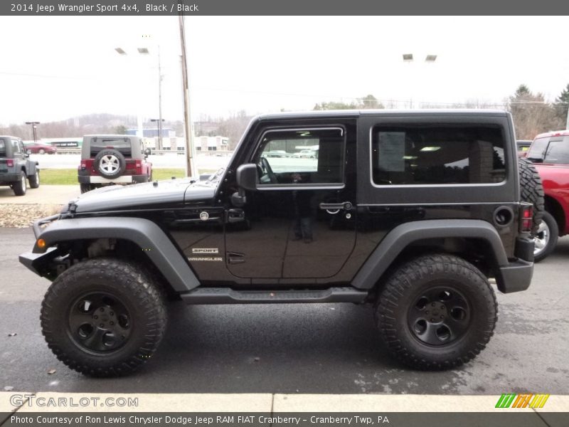 Black / Black 2014 Jeep Wrangler Sport 4x4
