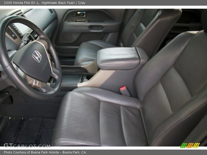 Nighthawk Black Pearl / Gray 2006 Honda Pilot EX-L
