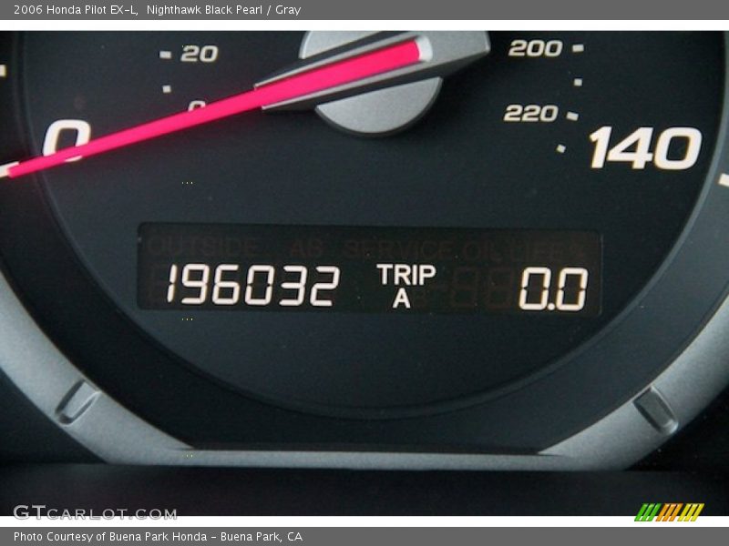 Nighthawk Black Pearl / Gray 2006 Honda Pilot EX-L