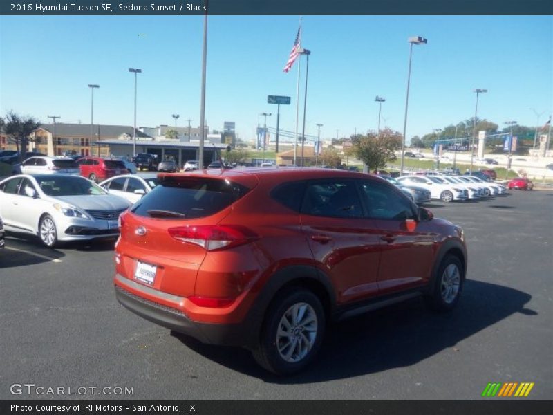 Sedona Sunset / Black 2016 Hyundai Tucson SE