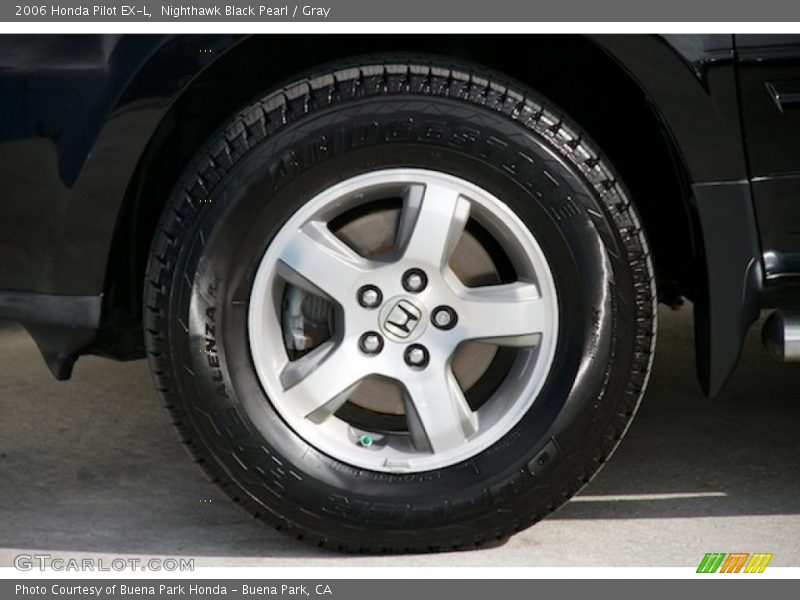 Nighthawk Black Pearl / Gray 2006 Honda Pilot EX-L