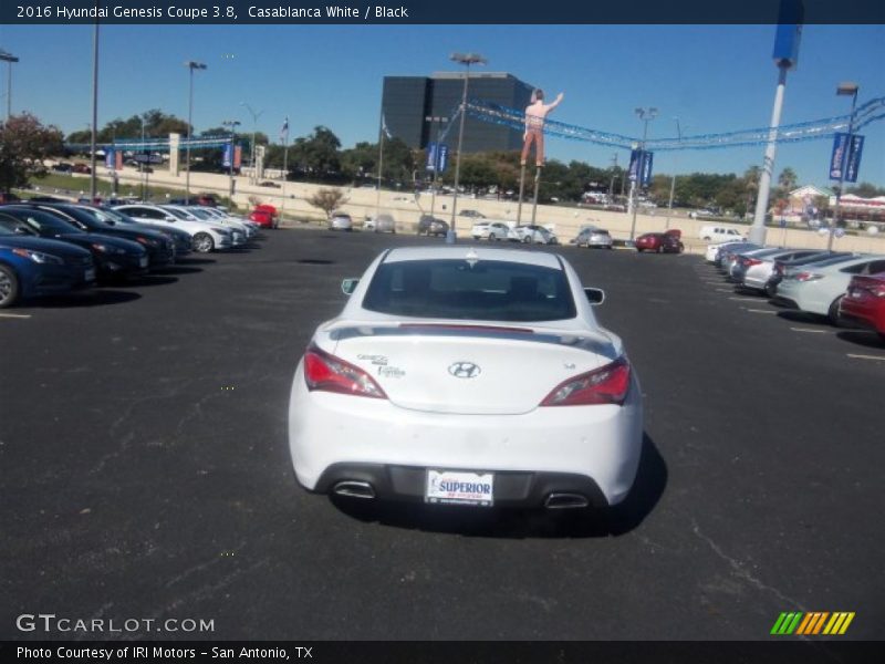 Casablanca White / Black 2016 Hyundai Genesis Coupe 3.8