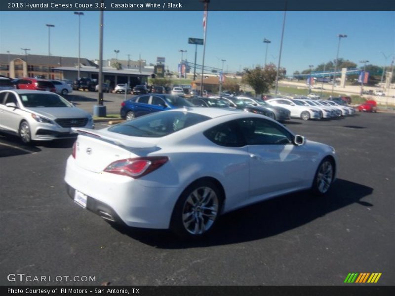 Casablanca White / Black 2016 Hyundai Genesis Coupe 3.8