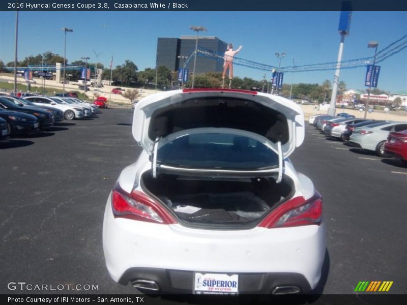 Casablanca White / Black 2016 Hyundai Genesis Coupe 3.8